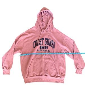 US Coast Guard 1790 Cape May, NJ Pullover Fleece Hoodie